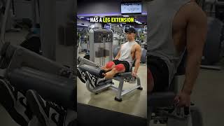 Use The Leg Extension to Work Your QUADS HAMSTRINGS amp GLUTES [upl. by Orman99]