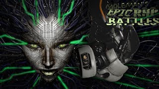 Molemans Epic Rap Battles 32 GLaDOS Vs SHODAN OLD VERSION [upl. by Conant853]