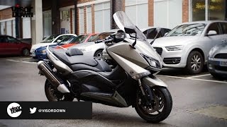 Yamaha TMAX 2015 Review Road Test  Visordown Motorcycle Reviews [upl. by Race11]