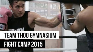 Fight Camp Jon Thoo Prepares For Pro Fight  Team Thoo Gymnasium [upl. by Herv]