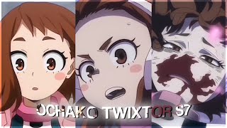 Ochako Uraraka  Free Twixtor clips  Mha • saison 6 all scenes [upl. by Hayalat]