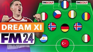 The ULTIMATE FM24 Wonderkid Dream 11  Football Manager 2024 Wonderkids [upl. by Donadee]