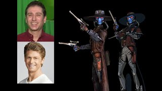 Animated Voice Comparison Cad Bane Star Wars [upl. by Nerraw]