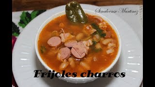 Frijoles charros estilo sinaloa [upl. by Aihsat]