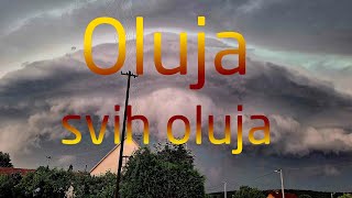 Oluja Svih Oluja  Orkanski vjetrovi u Hrvatskoj 19072023 [upl. by Reldnahc]