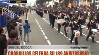 Chorrillos celebra su 189 aniversario [upl. by Tingey]