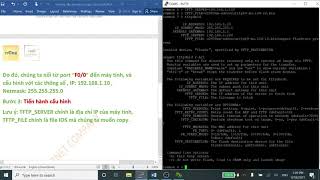 Hướng dẫn khôi phục và copy IOS vào flash trên Cisco router trong chế độ ROMMON bằng TFTP [upl. by Esilram]