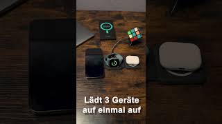 Beste Ladestation zum Reisen  Zeera 3 in 1 Charger [upl. by Akiram]