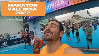 MARATÓN DE VALENCIA 2022  entre las MEJORES MARATONES DEL MUNDO [upl. by Ragan142]