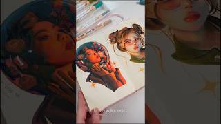 Acrylic vs copic markers who won Why art artprocess drawing markers [upl. by Turro]