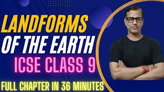 Landforms of the Earth ICSE class 9  sirtarunrupani [upl. by Onibas300]