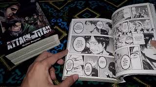 Review Manga Attack on Titan Bind Up Edition 1 Indonesia [upl. by Aronek469]