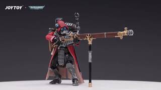 118 Adeptus Mechanicus Skitarii Ranger with Transuranic Arquebus joytoy warhammer40k [upl. by Romola880]