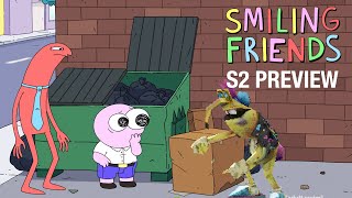 FIRST LOOK Smiling Friends Season 2  adult swim [upl. by Nadaha842]