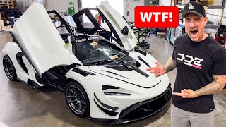 IT’S BACK MY MCLAREN 720 GTR IS GETTING ALL NEW WRAP [upl. by Clementis]