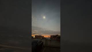 Totality SOUND ON Total solar eclipse at Erie PA April 8 2024 [upl. by Aser]