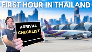 A Guide to Your First Hour in Bangkok Thailand [upl. by Dnomso564]