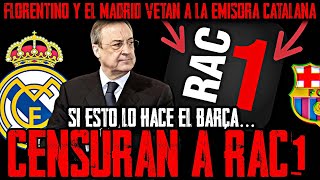 😡 FLORENTINO VETA A RAC1 Y NO LE DEJAN ENTRAR EN EL BERNABÉU AY SI ESTO LO HACE EL BARÇA [upl. by Ateuqahs]