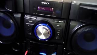 Sony MHCEC909IP MINI HIFI System Bass Test And Loudness Test [upl. by Hallock]