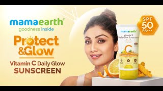 Mamaearth Vitamin C Daily Glow Sunscreen with SPF 50 amp PA Protection [upl. by Llenrad655]