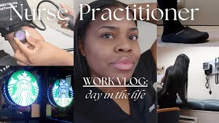 NURSE PRACTITIONER DAY IN THE LIFE VLOG Outpatient Setting [upl. by Zsuedat]