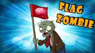 Plants vs Zombies  Flag Zombie Audition failure [upl. by Ainezey842]