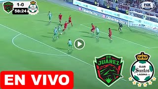 Juárez vs Santos Laguna EN VIVO donde ver y a que hora juega Bravos lagunero pronostico Liga MX 2023 [upl. by Peadar571]