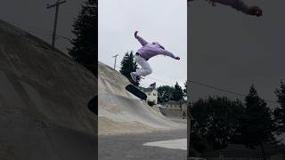 Coos Bay Oregon skatepark Paul Barton esshoesskateskateboardskateboarding minirampaccelslim [upl. by Milty]