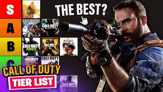 I Ranked Every Call of Duty Game in a Tier List [upl. by Nahgeem]