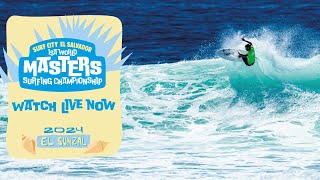 WEBCAST  Competition Day 4  2024 ISA World Masters Surfing Championship [upl. by Llacam]