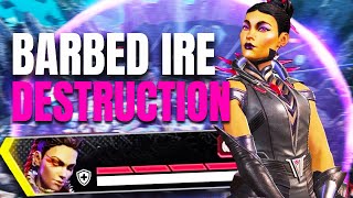 BARBED IRE LOBA DOMINANCE  Apex Legends Season 21 [upl. by Airemahs454]