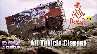 Dakar 18  All vehicle classes pc gameplay 1080p 60fps [upl. by Blim]