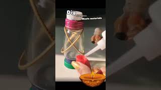 DIY diwali lamp 🪔 shortvideo [upl. by Nadaba]