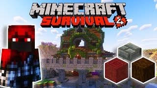 I Built The PERFECT Home Lets Play Minecraft  4 121 [upl. by Funda]