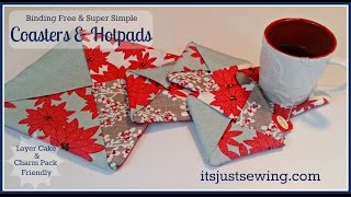 How to make coasters and hotpads [upl. by Donatelli]