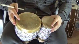 Sound of Tamtam Moroccan Drum [upl. by Dekow]