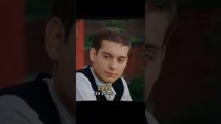 Evolution of Tobey Maguire 🌟 tobeymaguire evolution spiderman movie [upl. by Orest]