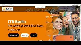 Exhibitor Tutorial How to update your company profile for ITB Berlin 2025 [upl. by Dihgirb546]