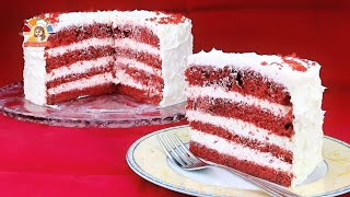 RICETTA RED VELVET Cake perfetta RICETTA ORIGINALE Facile FRESCA buonissima [upl. by Rinaldo361]