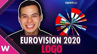 Eurovision 2020 logo and flag artwork REACTION 🇳🇱 [upl. by Aruon]