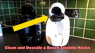 How to clean and descale a Bosch Tassimo Coffee Machine [upl. by Natrav]