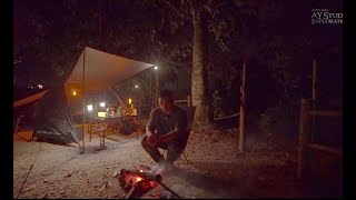 Solo Camping  ada sesuatu yang mencengkam di Tapak ini [upl. by Gibbons69]