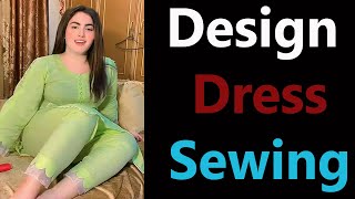 Wonder Rashed  Relaxing Salwar Design Tutorial  ASMR Crafting with Wonder Rashed [upl. by Tuppeny391]