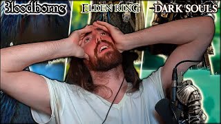 Ranking Every Souls Game from Worst to Best Including Elden Ring  Asmongold Reacts [upl. by Hertz]