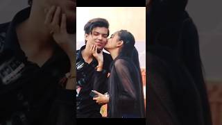 kiss Day Special 💋  Prank On Boyfriend Gone Romantic 😍  Shahfaiz Worldlove viral shorts [upl. by Frodin]