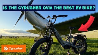 Testing The All New CYRUSHER OVIA EV Bike How Fast Will It Go Around Goodwood Moror Circuit [upl. by Latty]