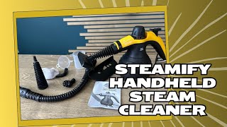 Steamify Handheld Steam Cleaner [upl. by Charlean854]