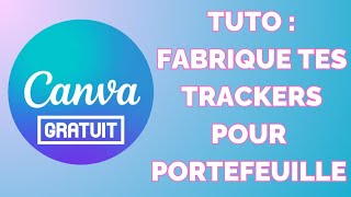 Crée tes TRACKERS ENVELOPPE BUDGET Tuto gratuit CANVA [upl. by Joly837]