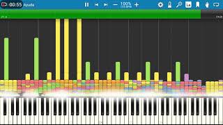 Black MIDI  HiSilicon Kirin 620 vs aaajuñigamid Synthesia Run [upl. by Nrehtak254]