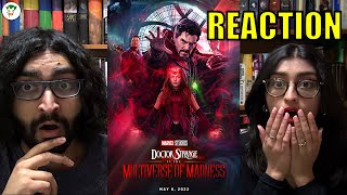 DR STRANGE IN THE MULTIVERSE OF MADNESS SUPER BOWL TRAILER REACTION [upl. by Tierell]